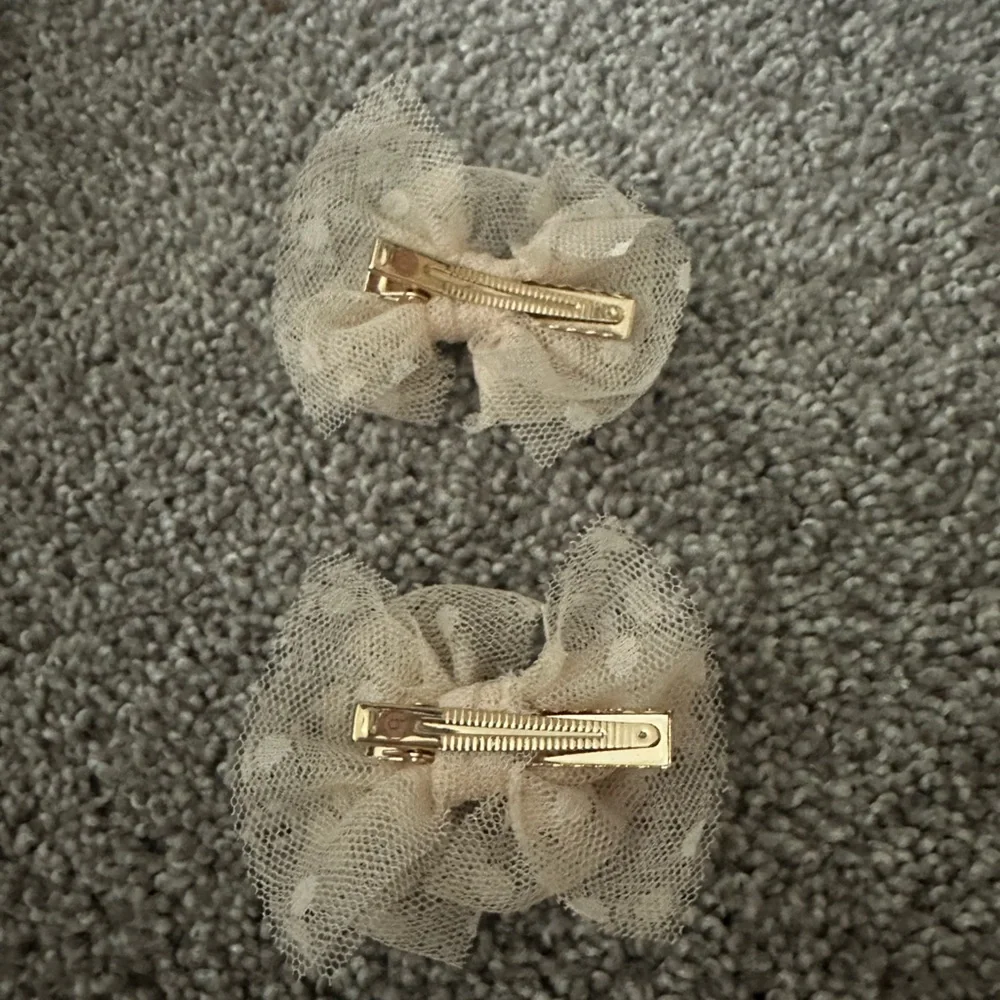 Baby Bling tulle clip bows